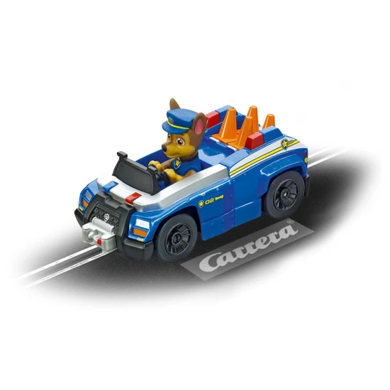 Carrera FIRST Paw Patrol autópálya Chase és Marshall autókkal egy izgalmas pályán.