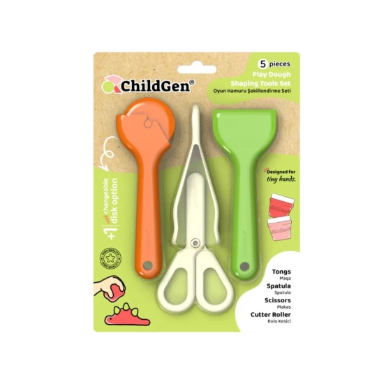 ChildGen gyurmakészítő eszközkészlet gyerekeknek.
