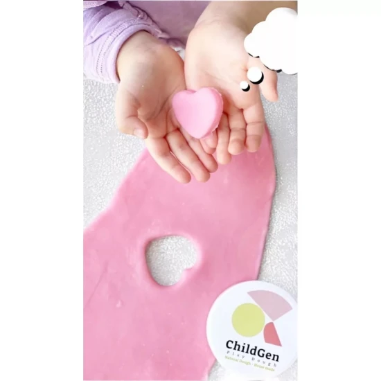 ChildGen Gyurma csészében Pasztell - természetes gyurma 6 pasztell színben.