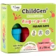 ChildGen Mosható ujjfestékek 6 x 50 ml - természetes, nem mérgező és könnyen mosható festékek gyerekeknek.