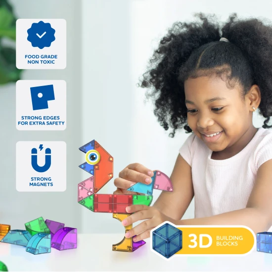 Cubixx kreatív csomag mágneses kockák 64 db