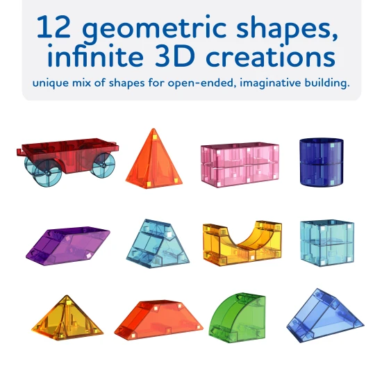 Cubixx kreatív csomag mágneses kockák 85 db