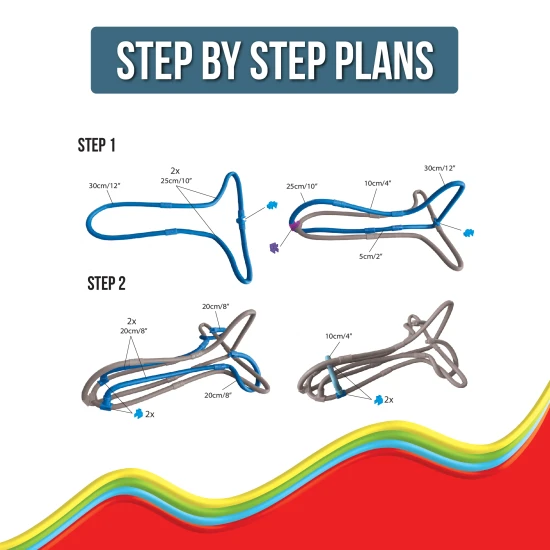 Csatlakozz, hajlíts és alkoss a rugalmas Spaghetteez építőkészlettel.