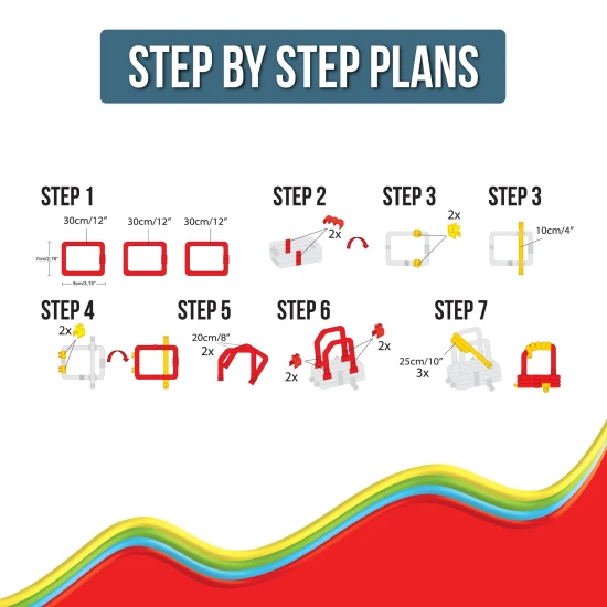 Csatlakozz, hajlíts és alkoss a rugalmas Spaghetteez építőkészlettel.