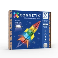 Mágneses építőkészlet Light Rocket Pack 30 darabos Mágneses építőkészlet Light Rocket Pack 30 darabos