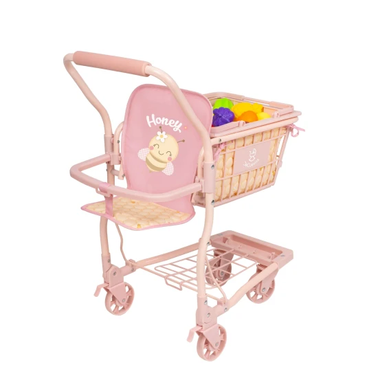 2 az 1-ben Görgős Bevásárlókocsi Gyümölccsel DeCuevas Honey 2026 2 az 1-ben Görgős Bevásárlókocsi Gyümölccsel DeCuevas Honey 2026