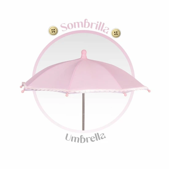 DeCuevas 85075 összecsukható babakocsi napernyővel és táskával a Sophie 2025 kollekcióból lágy pasztell színekben.