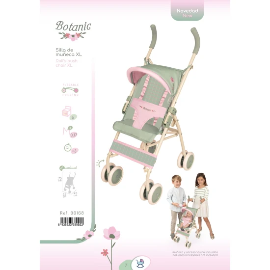 Összecsukható Golfbot Babakocsi XL DeCuevas Botanic 2026 75 cm Összecsukható Golfbot Babakocsi XL DeCuevas Botanic 2026 75 cm