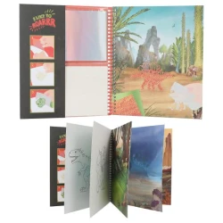 Dino World Stick & Shine kifestő