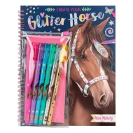 Miss Melody Glitter Horses csillogó kifestő