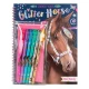 Miss Melody Glitter Horses csillogó kifestő Depesche