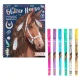 Miss Melody Glitter Horses csillogó kifestő Depesche