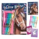 Miss Melody Glitter Horses csillogó kifestő Depesche