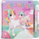 Unicorn Magic Book vizes kifestő újratölthető vizes tollal