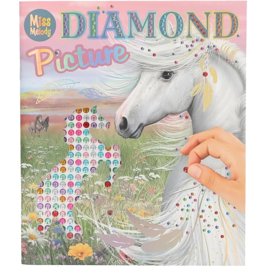 Miss Melody Diamond kreatív füzet lovak Depesche
