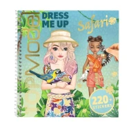 Kreatív matricás füzet TOPModel Dress Me Up Safari