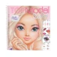 TOPModel arc öltöztető kreatív füzet 24 modellportréval és 7 ív matricával