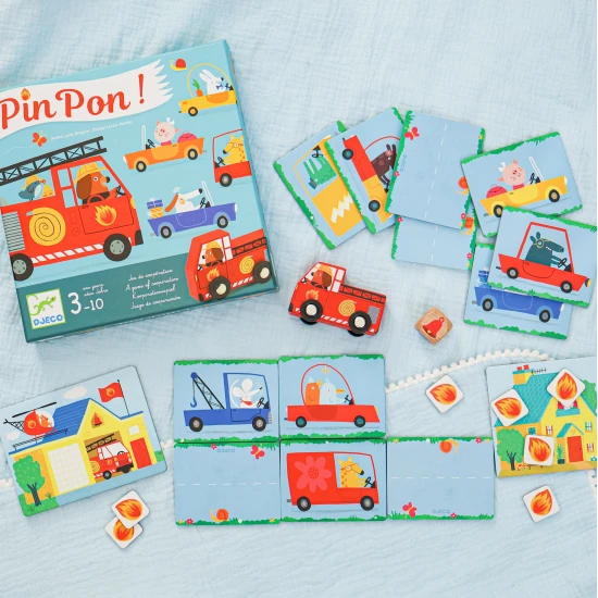 Segíts a tűzoltóknak időben a tűz helyszínére érkezni, hogy elolthassák a tüzet és megmenthessék a házat.