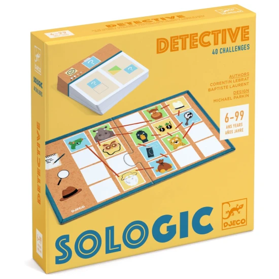 DJECO SOLOGIC Detective – logikai játék gyerekeknek