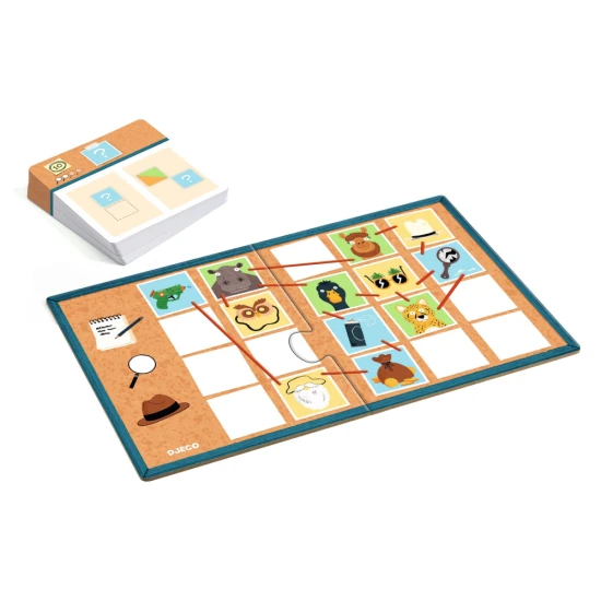 DJECO SOLOGIC Detective – logikai játék gyerekeknek