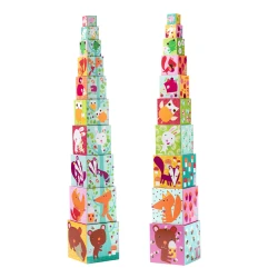 Piramiskockák Erdei állatok