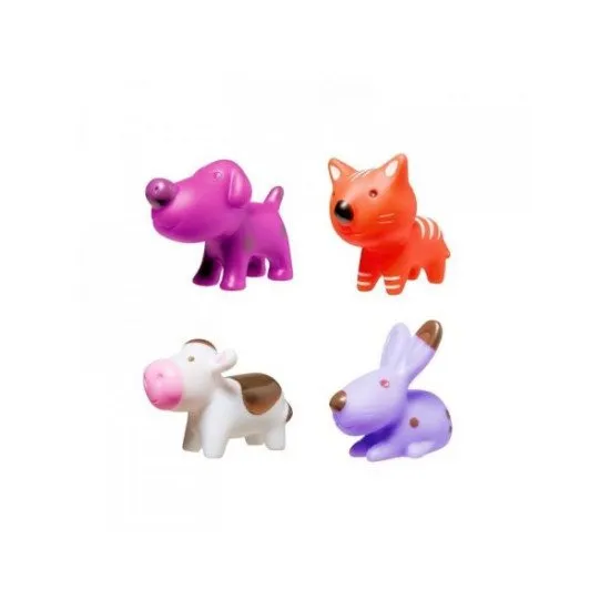 Társasjáték a legkisebbeknek. Aranyos állatok vezetik be a gyerekeket a társasjátékok alapelveibe.