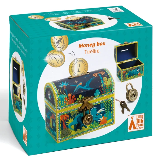 Fa persely dinoszaurusz