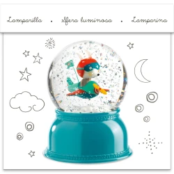 Éjjeli fény és hógömb Pilot