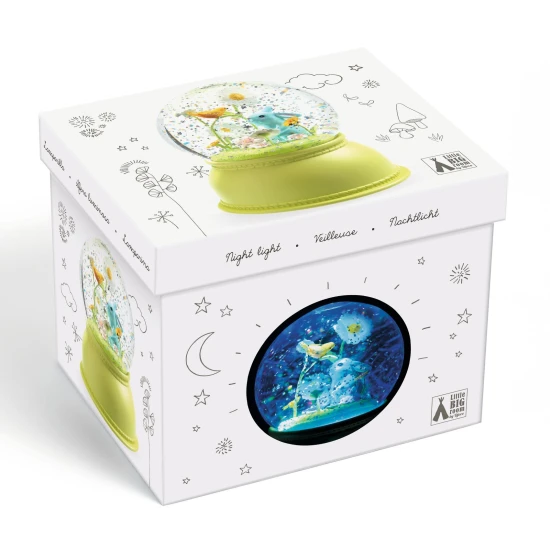 Éjjeli fény és hóvirág nyuszi