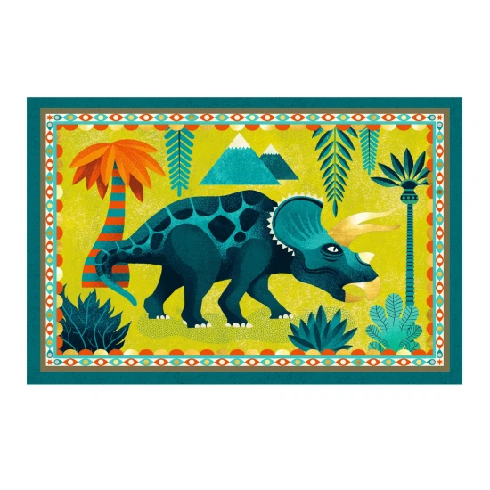 Meghívók és matricák Dinoszauruszok