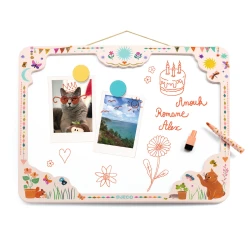 Mágneses tábla filctollal Macska