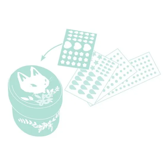 Kreatív 5 darabos dobozkészlet apró kincseknek