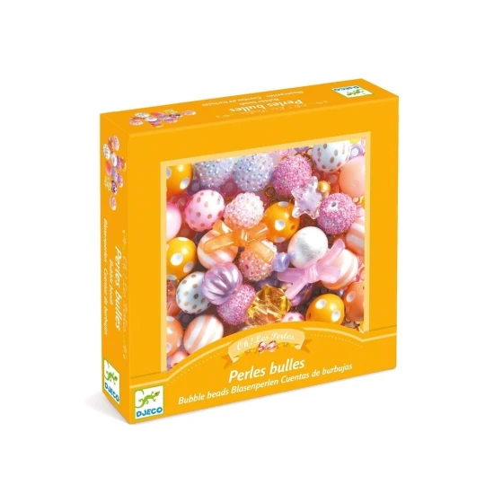 Buborék gyöngyök arany