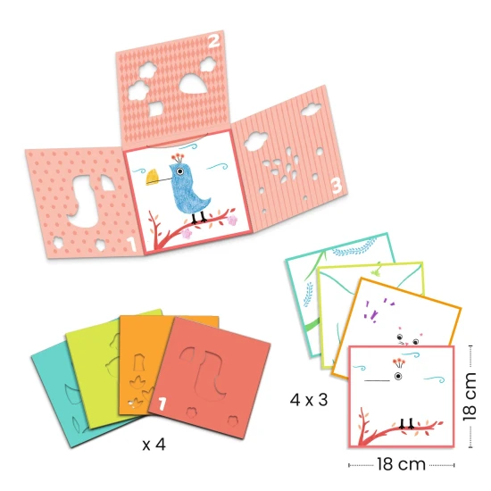 Rajzolás az Állatok sablon szerint