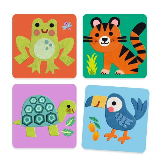 Filcképek Puha állatok