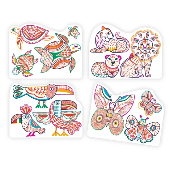 Varázslatos színezés a Wilderness Families-szel