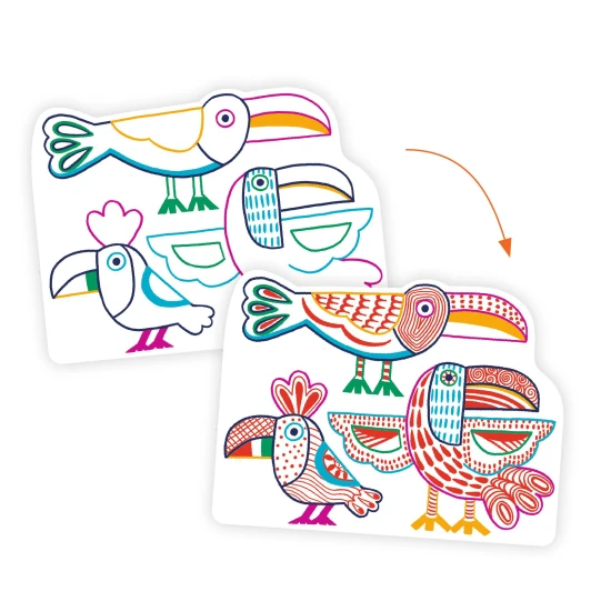 Varázslatos színezés a Wilderness Families-szel