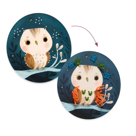 Bevezetés a fonalfűzésbe/hímzésbe óvodások számára