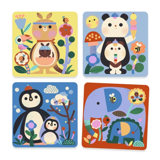 Varázslatos vízfesték Állatok és babák