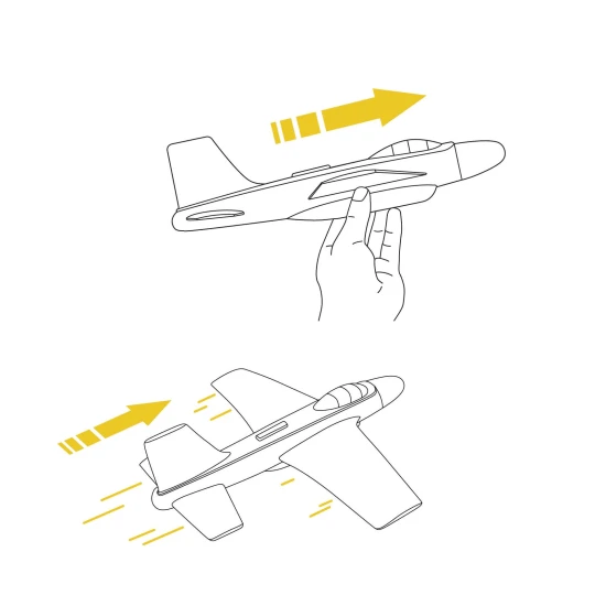 Tűzsugárhajtású vitorlázó repülőgép