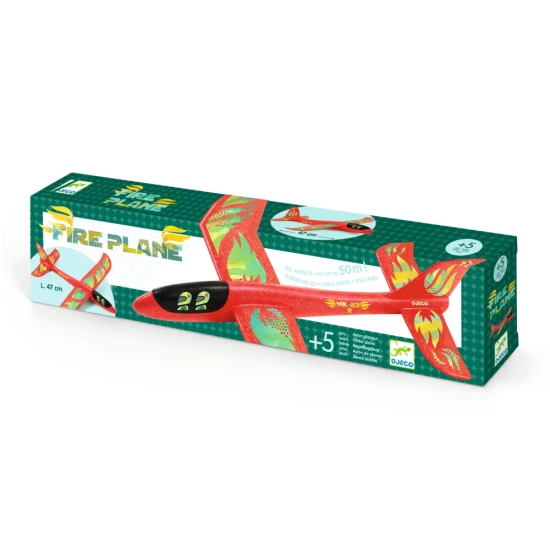 Összeszerelhető és matricákkal díszíthető repülőgép.