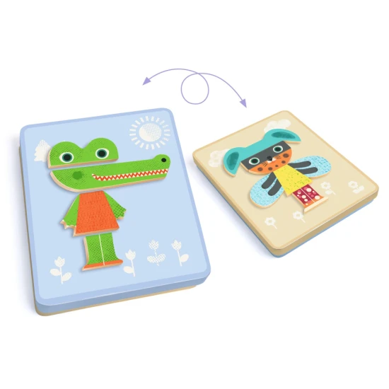 Mágneses játék InZeBox Állatok keverése