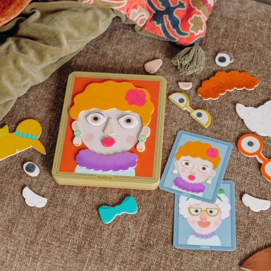 Mágneses kirakós Portrék