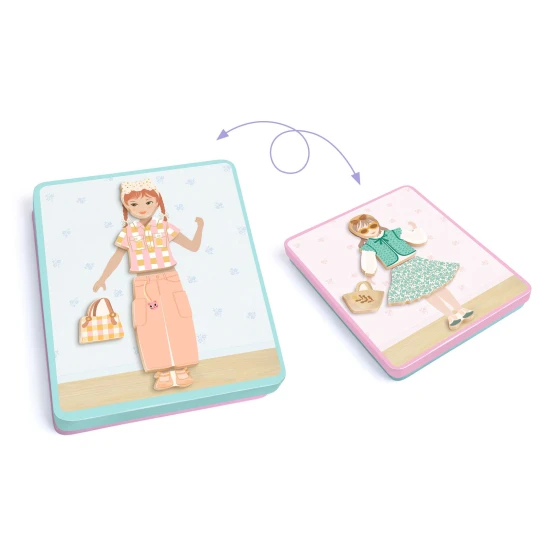 Mágneses kirakó Öltöztetős