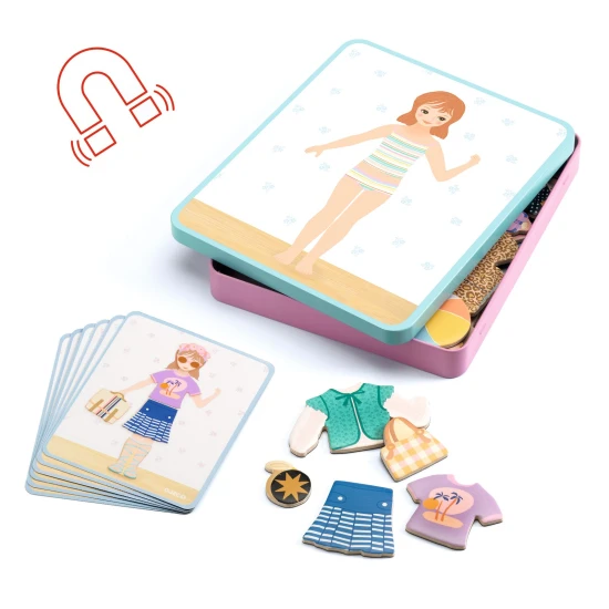 Mágneses kirakó Öltöztetős