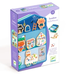 Mágneses játék InZeBox Ház