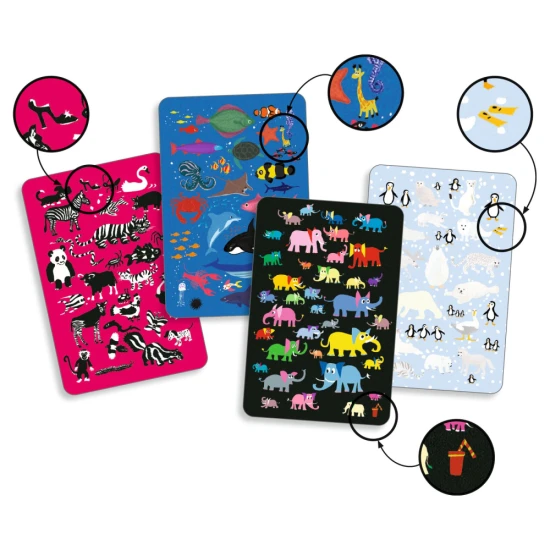 Myster Animo játék – Gyors kártyajáték a figyelem fejlesztésére