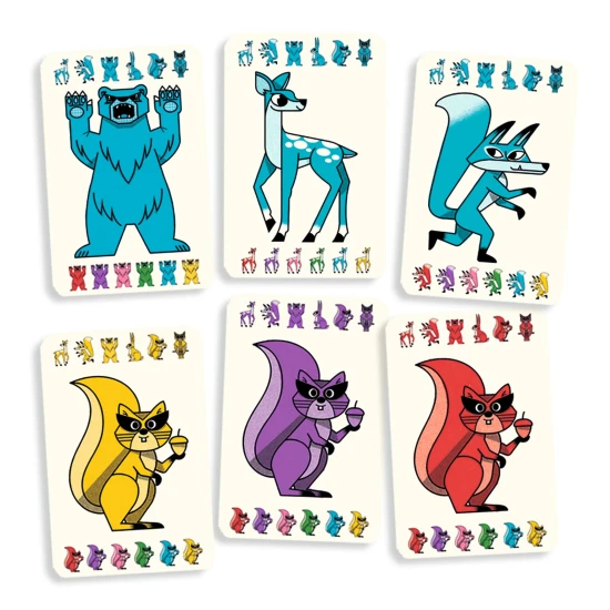 Kártyajáték Quartet Mix Family