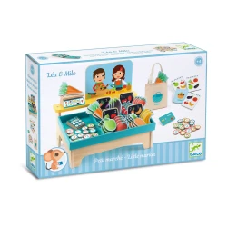 Bevásárlós játék Little Market Léa és Milo