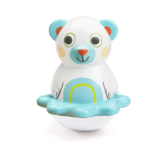 Fa zenélő doboz Maci és Bagoly